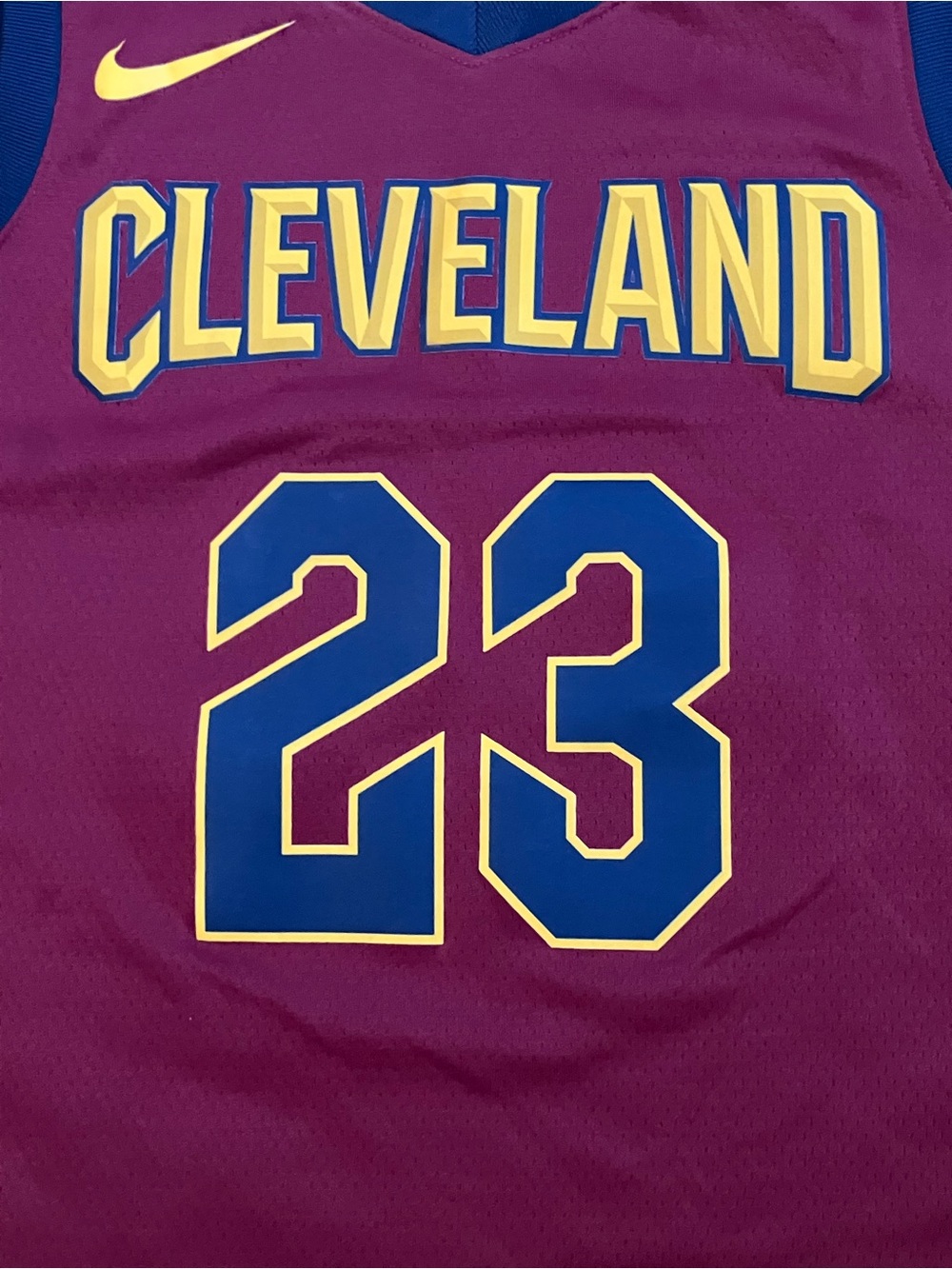 LeBron James Cleveland Cavaliers 2017 Nike Icon Edition Jersey Size 48 Large - Picture 3 of 10